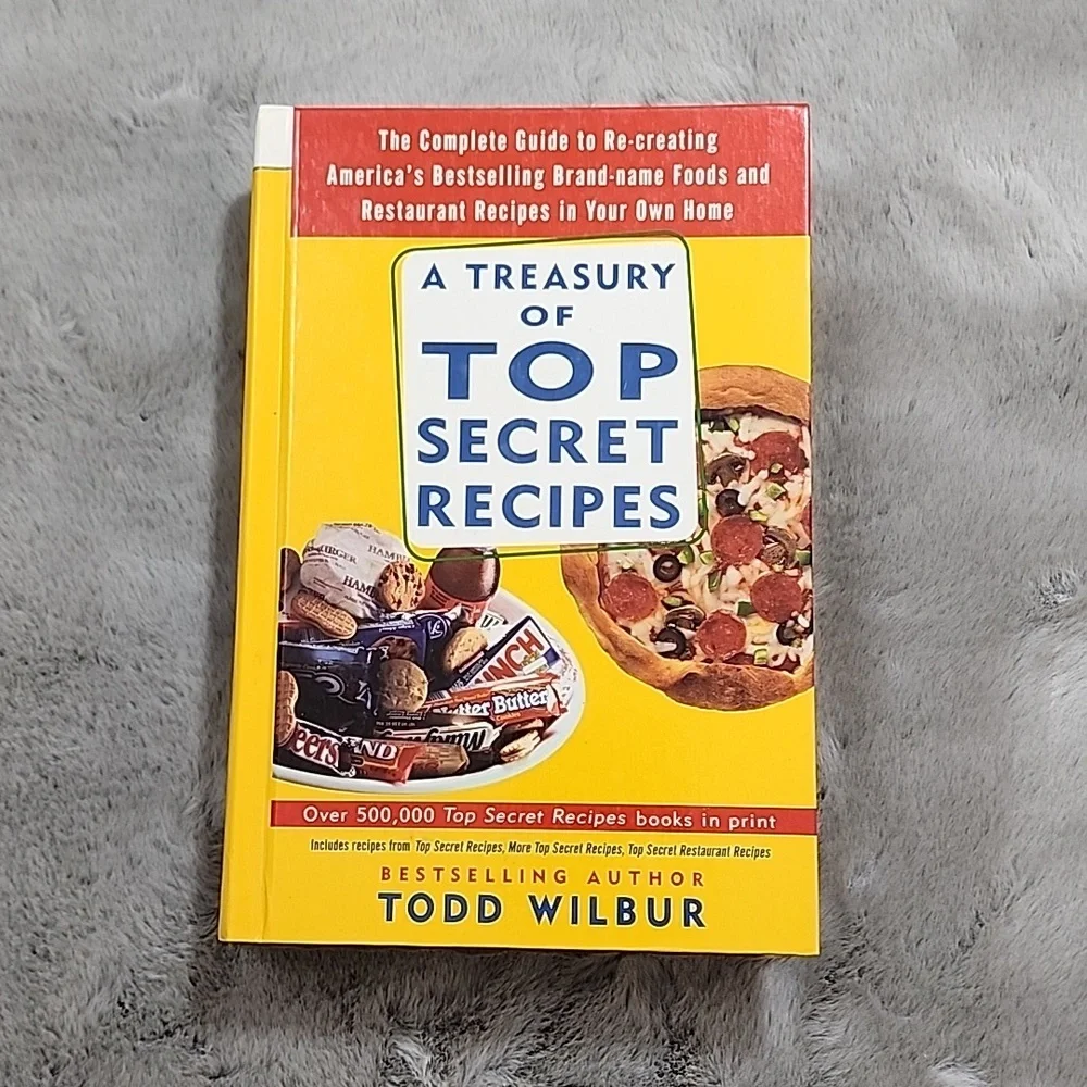 A Treasury of Top Secret‎ Recipes Hardback